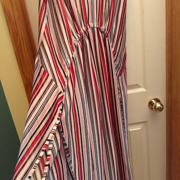 Zara Stripe V-neck Knit striped Summer Dress NWOT ๐HOST PICK x2๐ - Picture 10 of 15